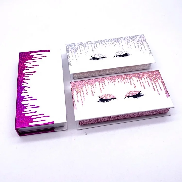 
 Норковые ресницы с магнитными роскошными монетами, индивидуальная бумажная упаковка, пустые полные полоски, коробки для ресниц  