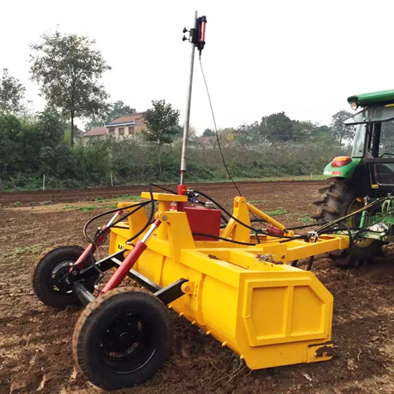 laser leveling grader for farm machinery 2.5-4m laser land grader for tractor land leveling equipment  for sale