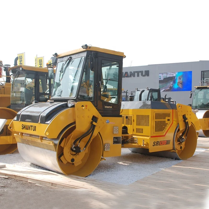 Shantui SR13D 13ton двойные барабанные типы новых гидравлических асфальтовых дорожных каток