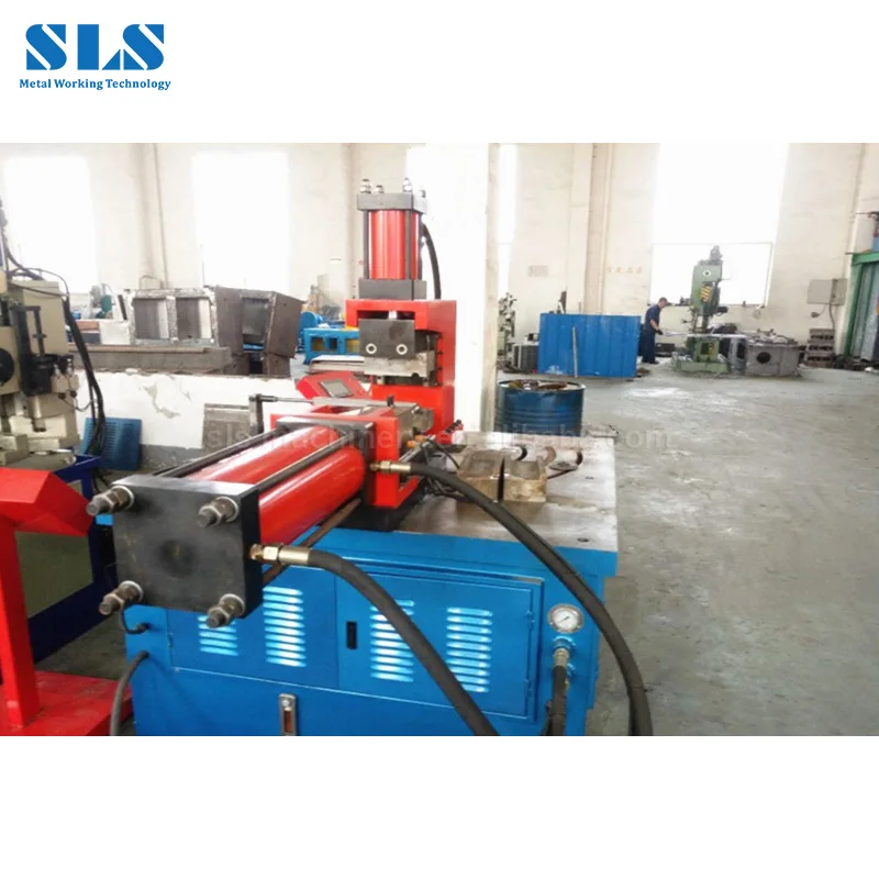  Round Square Stainless Steel Metal Tube Angle Notcher / Hydraulic Automatic Pipe End Arc Notching Machine