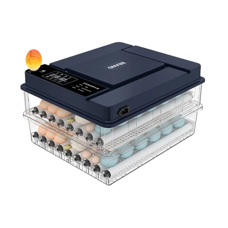 Reptile Tuner chicken machine Full Automatic Incubators With LED Light Egg Tester Hatching 128 Eggs Chicken egg incubators