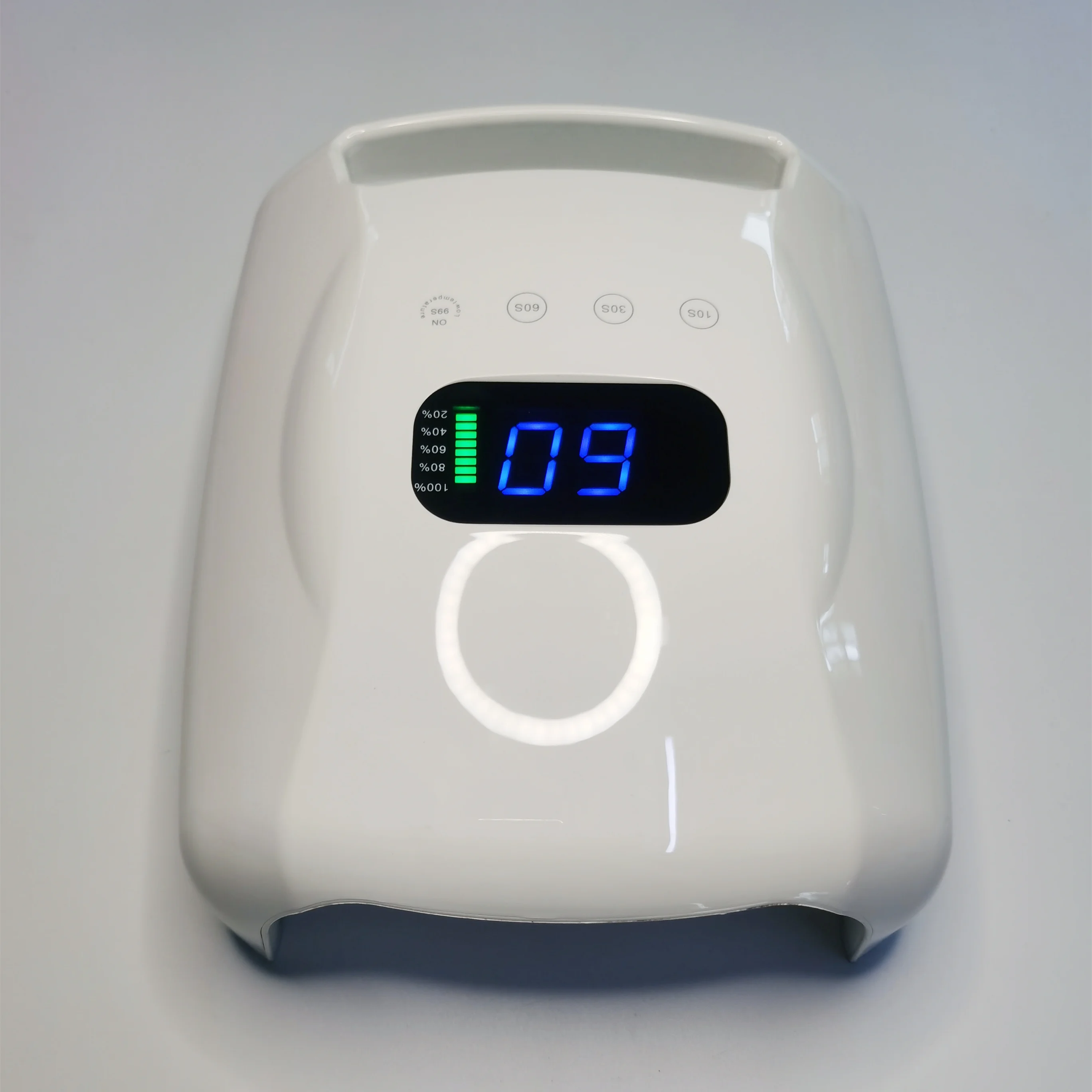 Private Label Built-in Battery Wireless 96W Gel Nail Polish Cordless UV LED Nail Lamp