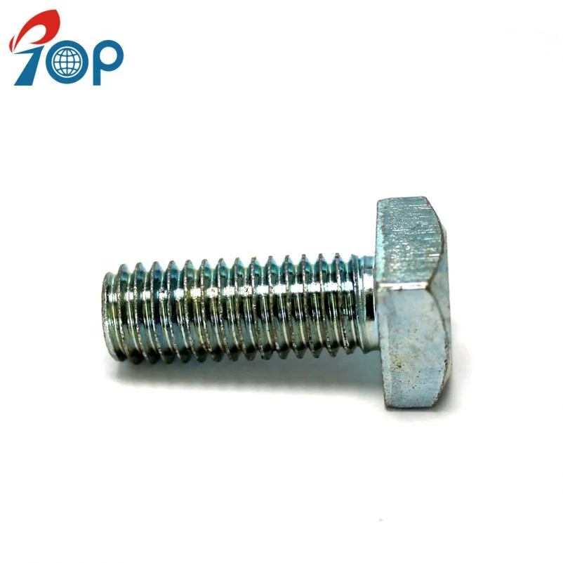 
Plain Finish Coarse Thread Square Head Machine Bolt 