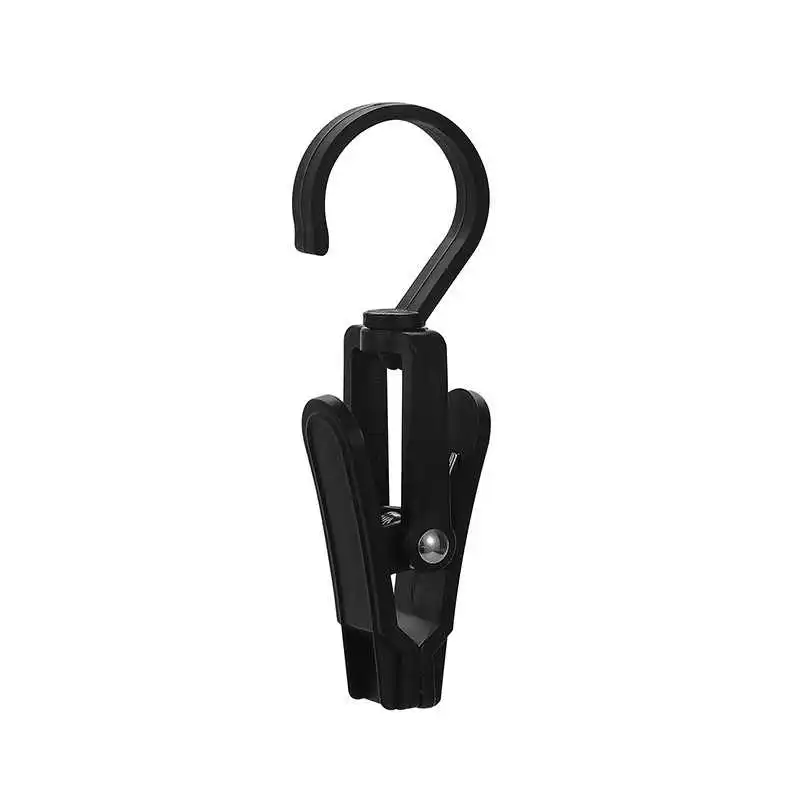 Multi-Functional Plastic Clip Store Coat And Hat Clip Swivel Hook Curtain Storage Clip Household