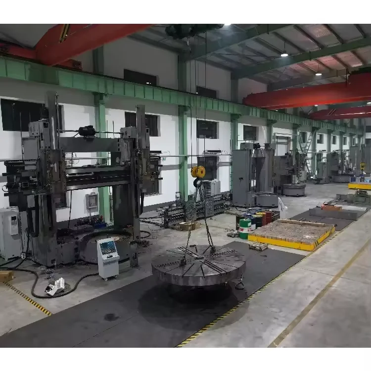 Vertical Lathe Wheel Repair Machine Vertical Lathe Machine Vertical Big Lathe FANUC