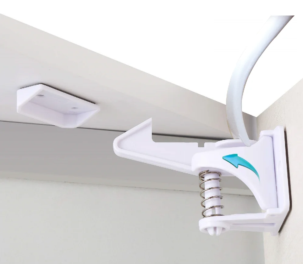 OEM Complete Baby Proofing Kit Child Safety Hidden Cabinet Locks  Adjustable Latches Corner Guards and Outlet Covers Baby Proof