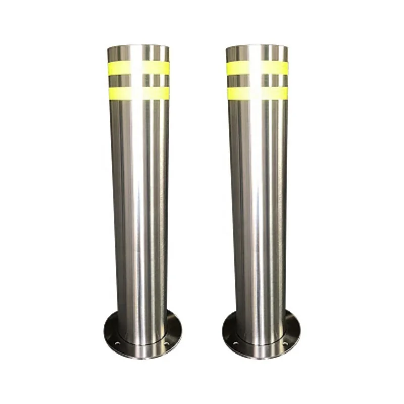High quality and low price 304 stainless steel column bollard anti-collision column fixed road pile