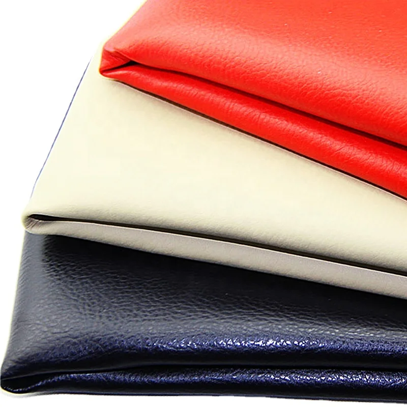 PVC Leather Flocking Fabric for decoration and package