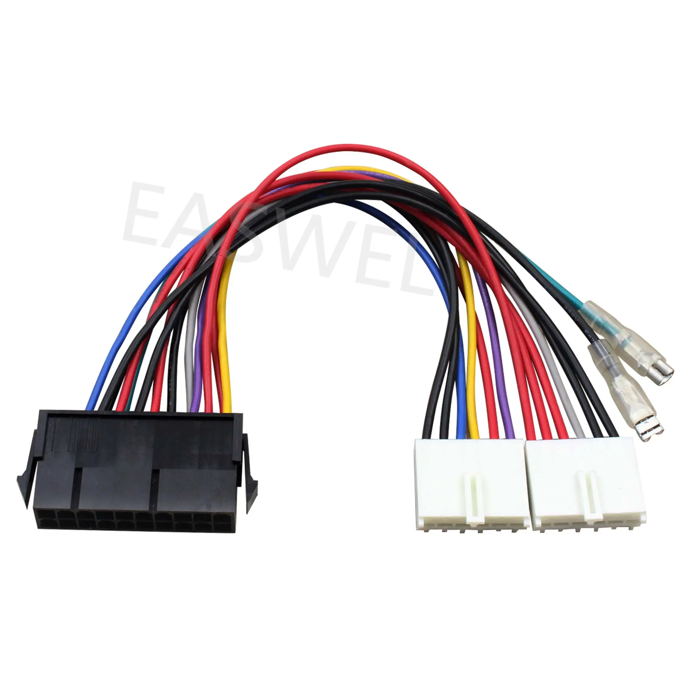 20P ATX на 2 порта 6-контактный PSU конвертер Кабель питания для компьютера 286 386 486
