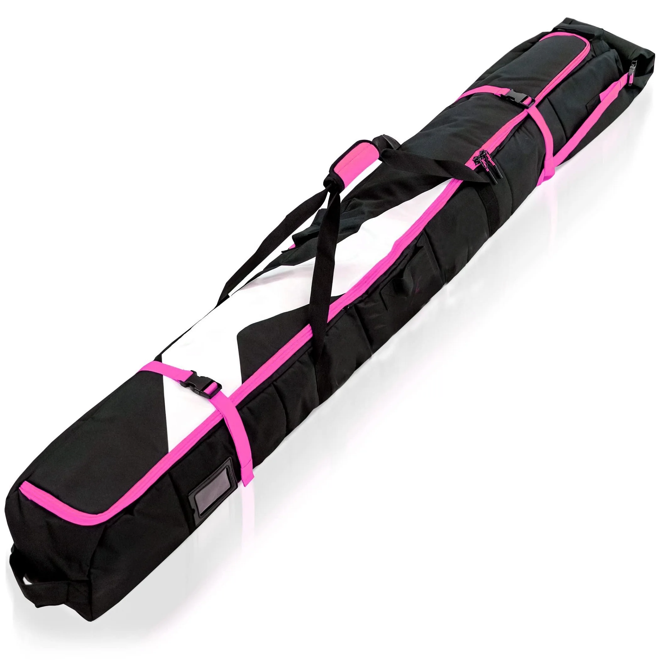 Custom Logo Durable Multifunctional Snow Equipment Ski Snowboard Bag Adjustable Length Ski Travel Carry Case