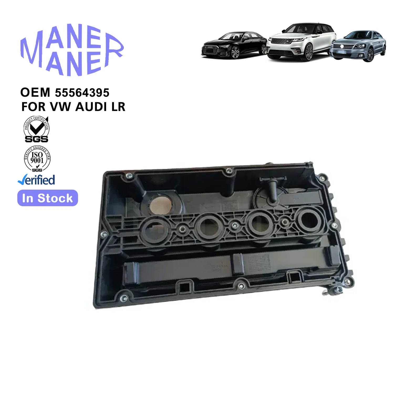 MANER Auto Parts 55564395 25177004 high quality valve cover for Gm Buick Chevrolet Cadillac Hummer Opel Saab Fiat Alfa Romeo