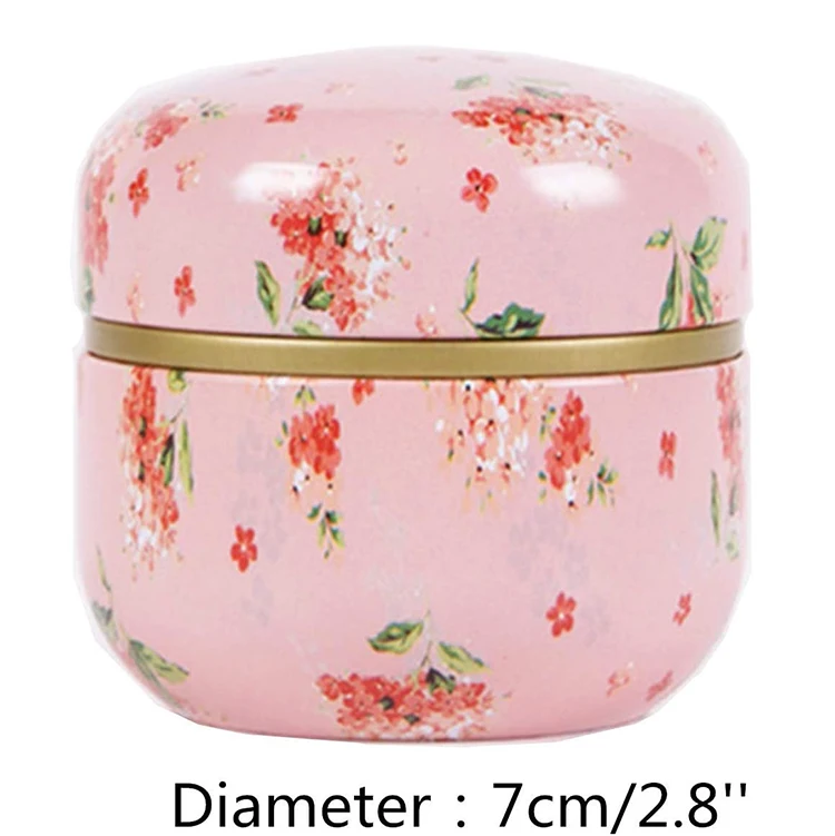 Mini Container Coffee Candy Chocolate Sugar Spices Storage Metal Boxes Tea Tins