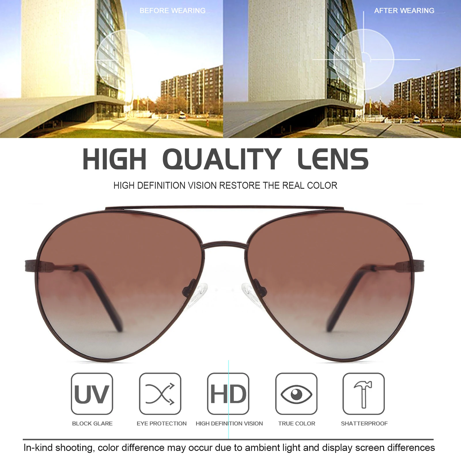 Exquisite graceful sunglasses stylish reduce glare reflect protect traveling sunglasses good smart glasses with camera