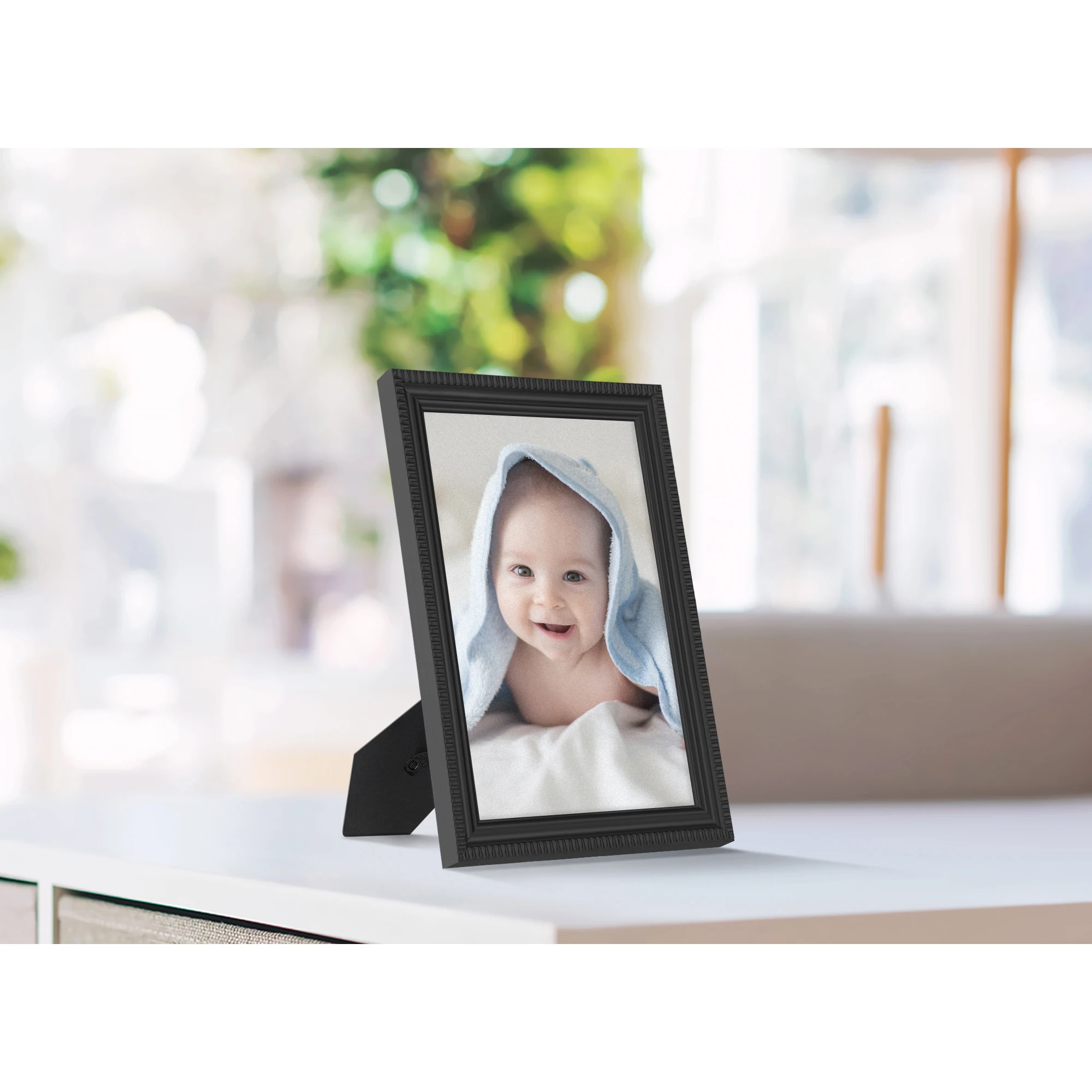 New Style Fashion Gift Custom Wholesale PS 4x6 5X7 8x10 8.5x11 Plastic Black Gray White Picture Frame