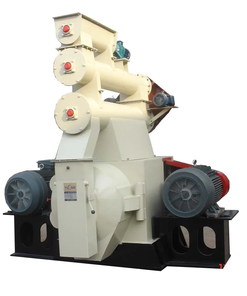 YULONG HKJ250 гранулятор для животных фрезерный станок по заводской
