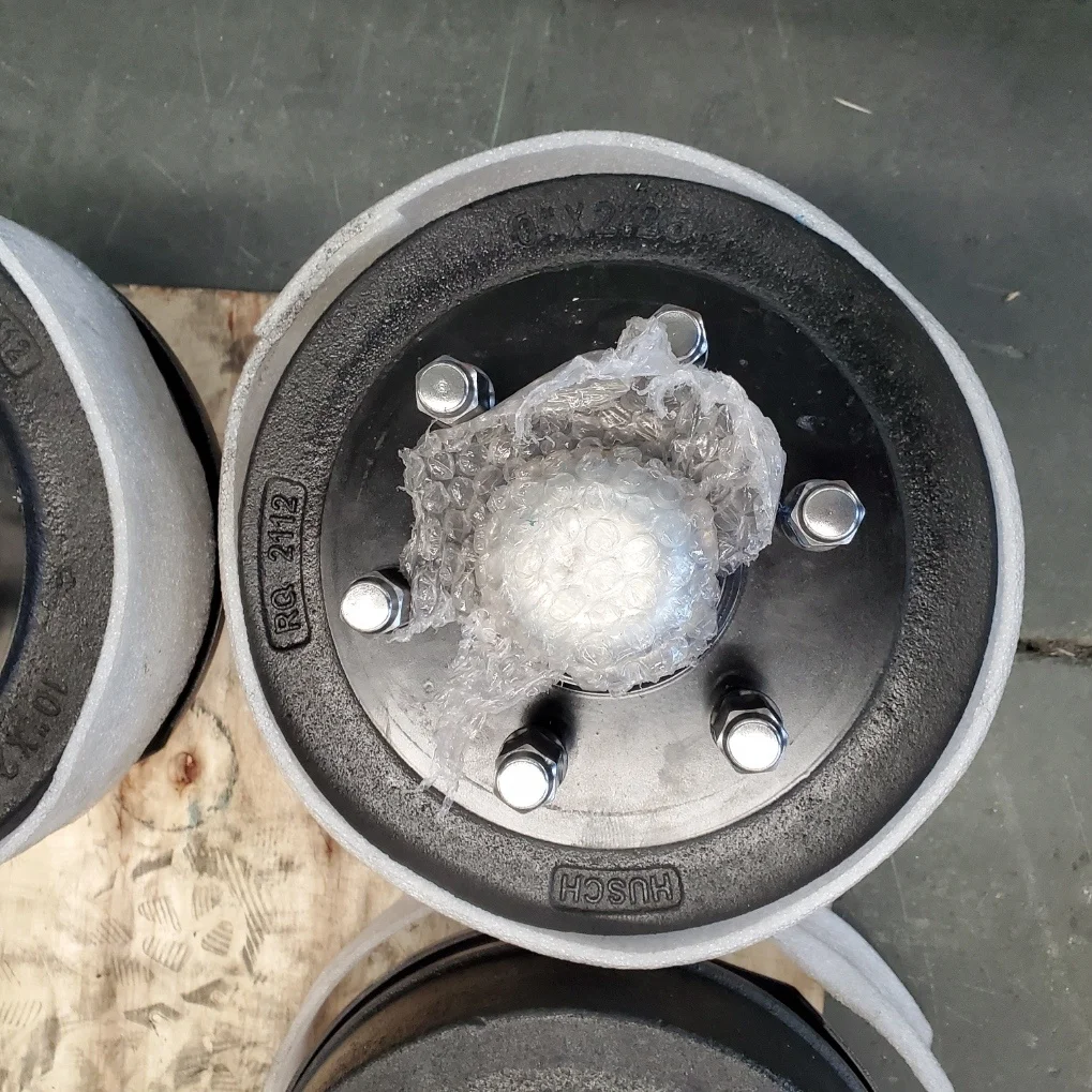 10 Inch 2300 To 3500 Lb Trailer Axle Spindle With Electric Brake Drum