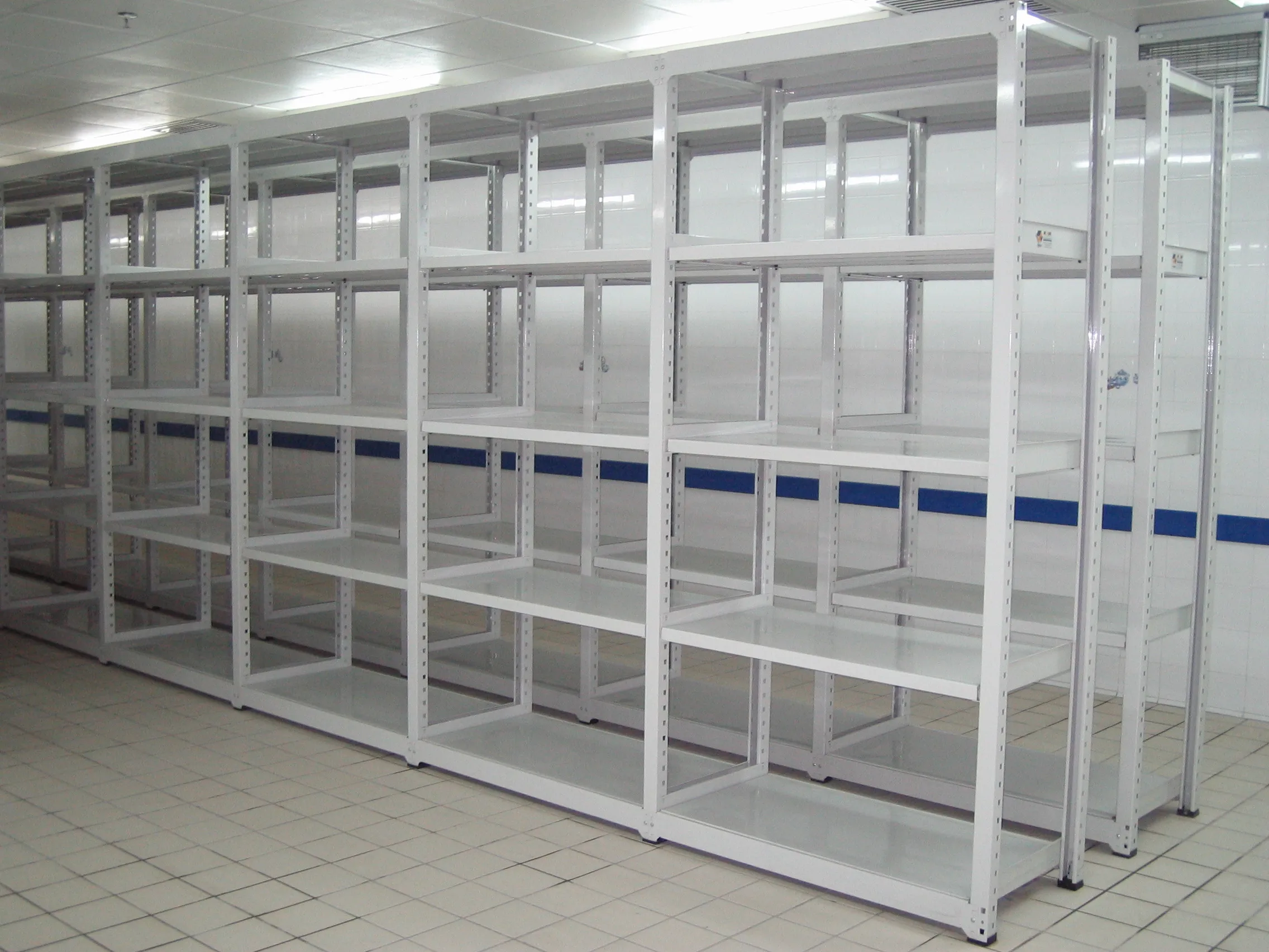 Peterack Medium Light Duty Warehouse Bolted Steel Shelving Rack Metal Storage Shelf For Warehouse Equipment
