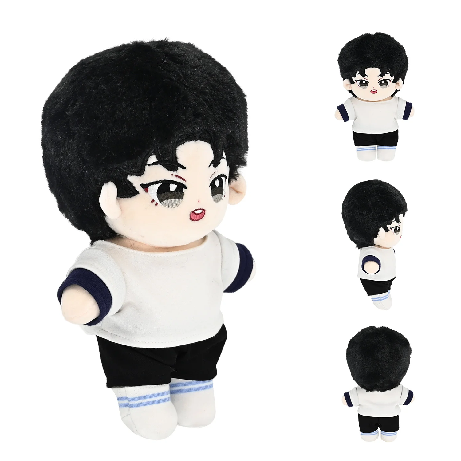 custom cute cheap toy factory plush toy custom cartoon dolls very soft plush figure toy  kpop doll 20cm cotton doll