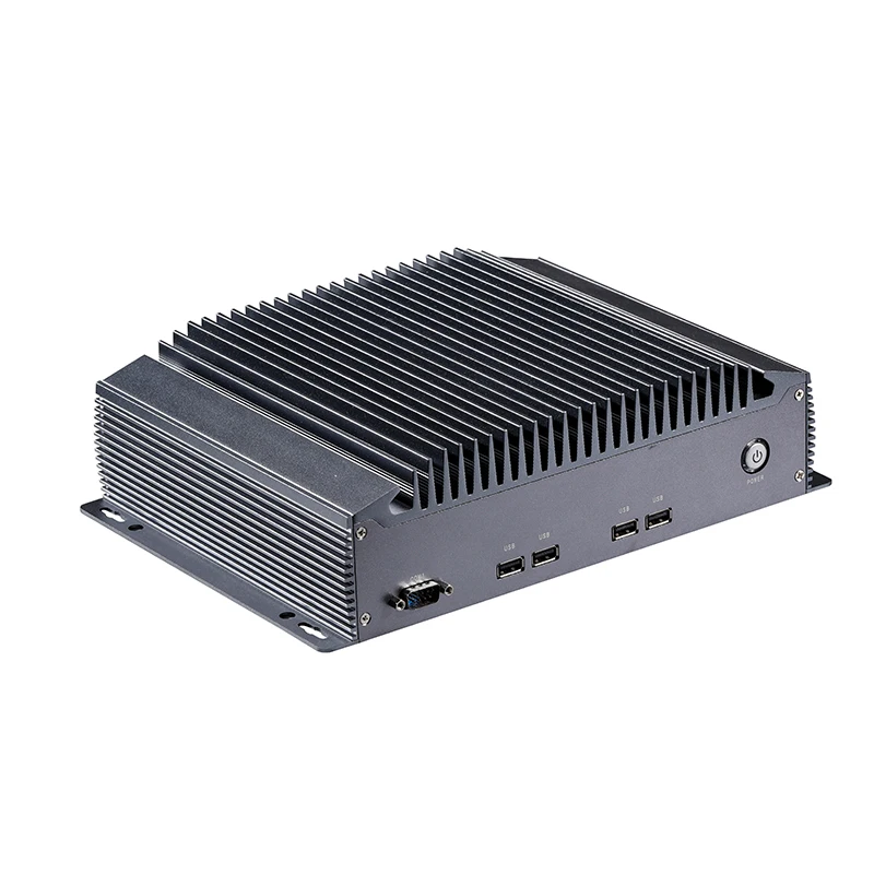 Industrial Mini Computer Celeron-3855U 3955U OEM Pc Aluminum Alloy 2 * NB-DDR 3 DDR 4 Memory Slot Default R232 Pocket Pc