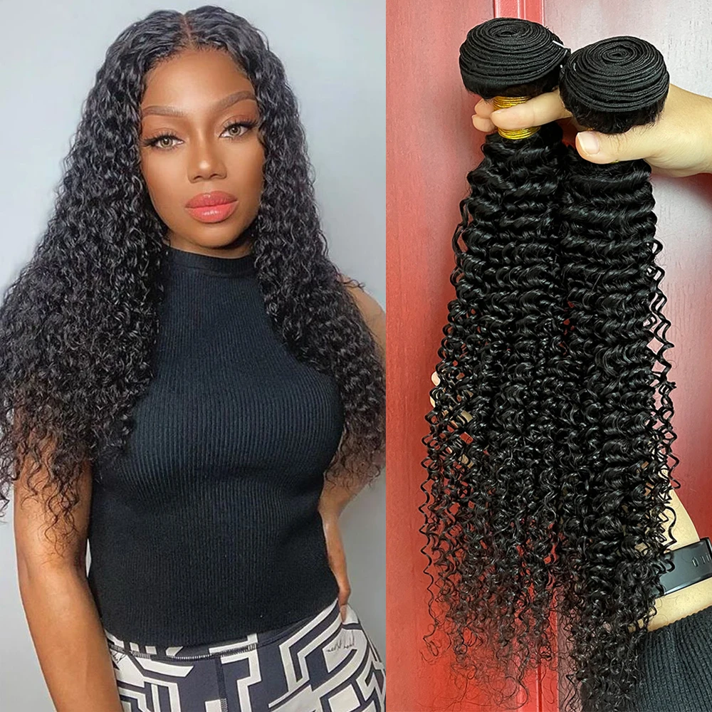 100% Unprocessed Virgin Natural kinky curly Bulk Braiding Cabelo Human Hair No Weft For Braiding Hair Extensions