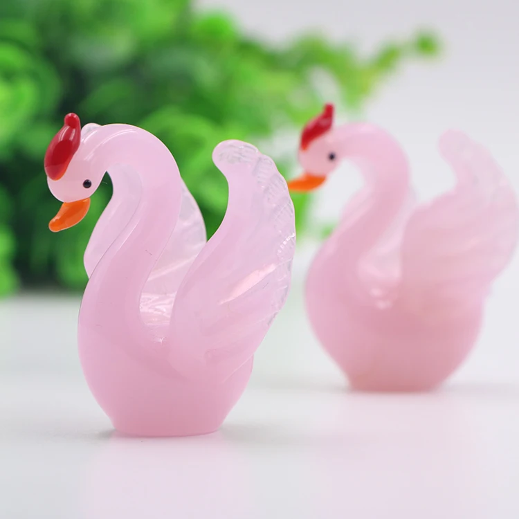 Lovely Home Desktop Decoration Unique Souvenir Small Gift Murano Glass Bird