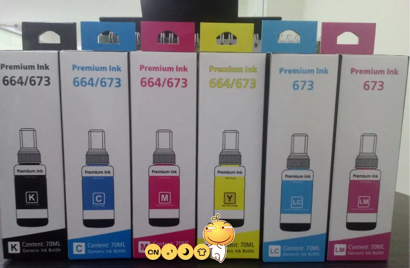 T6641 T6644 T6731 T6736 чернила для заправки принтера Epson L800 L805 L810