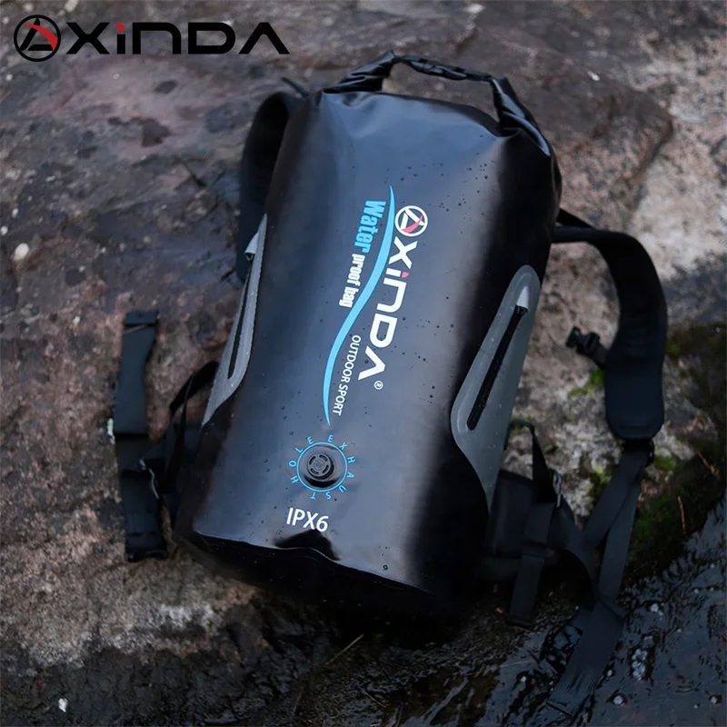 XINDA Camping Gear 25L   Waterproof Backpack for Caving Canyoning Boating Camping Swimming