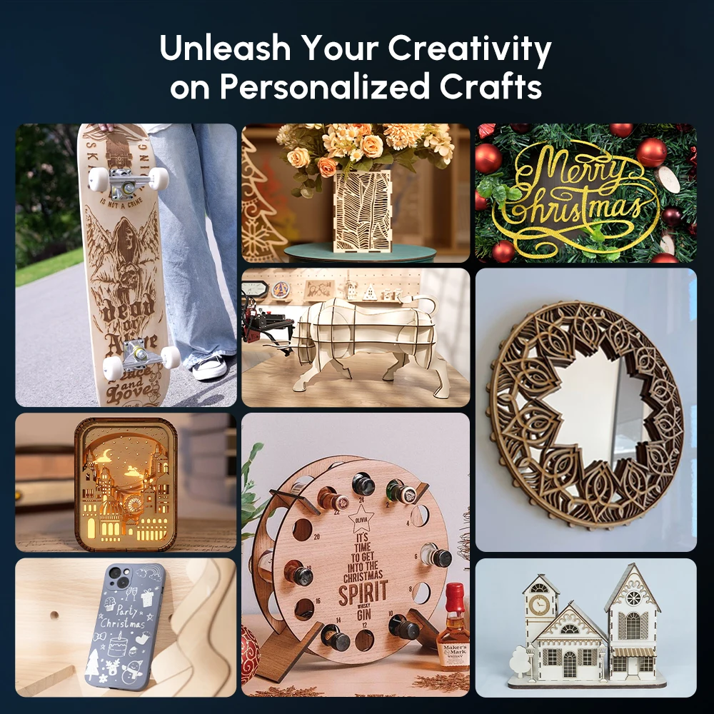 Algolaser High Quality Small Acrylic Plastic Stainless Steel Name Plate business card laser engraving machine