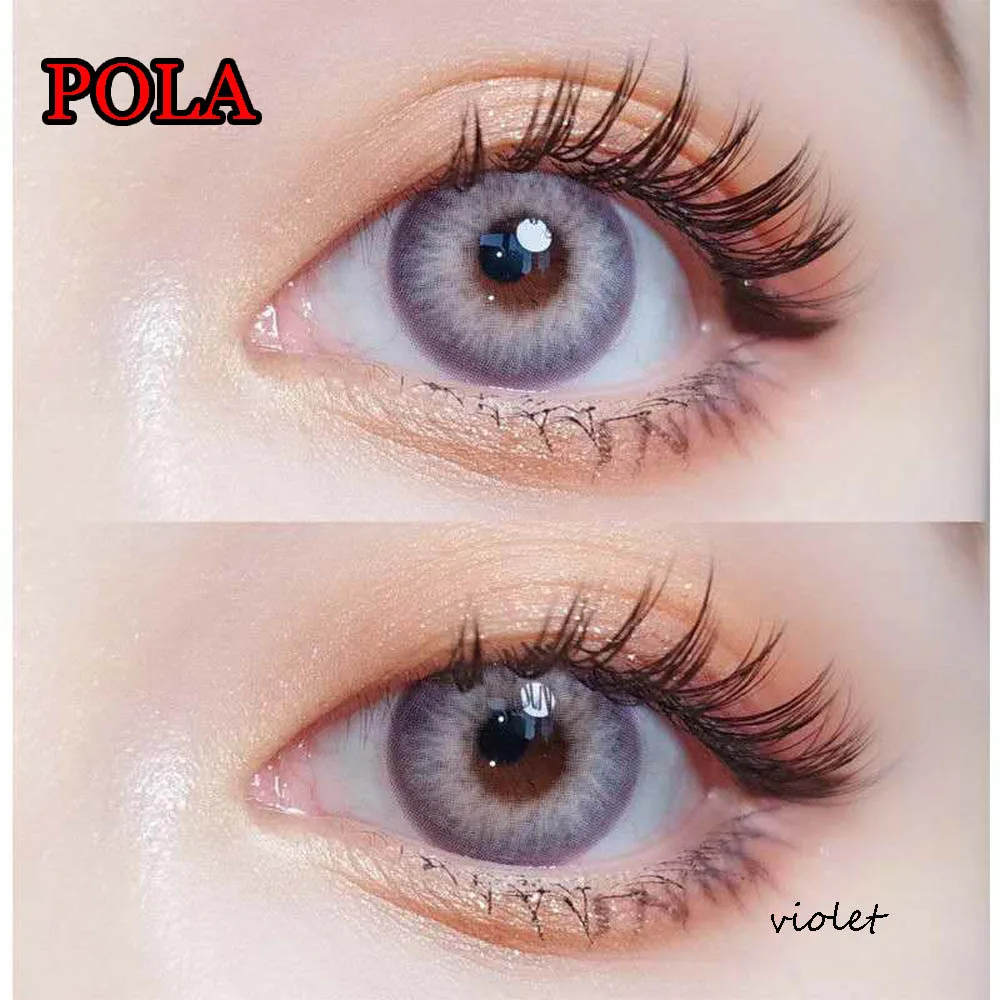 wholesale cosmetic fashion eyewear high quality soft color contact lenses POLA