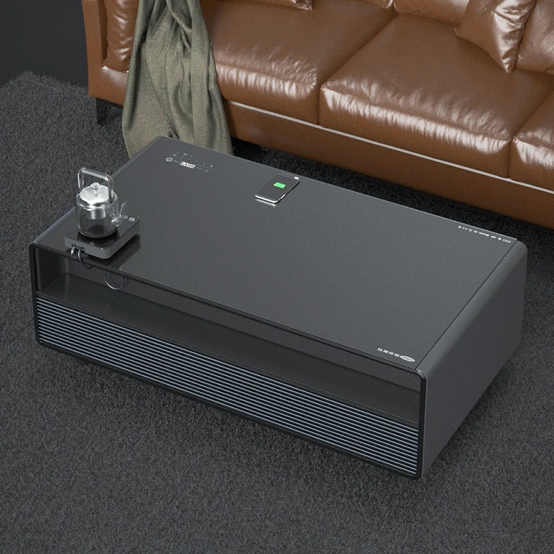 Primst 2024 Multifunctional Luxury Furniture Smart Tables Touch Screen Smart Coffee Table with Fridge Speaker