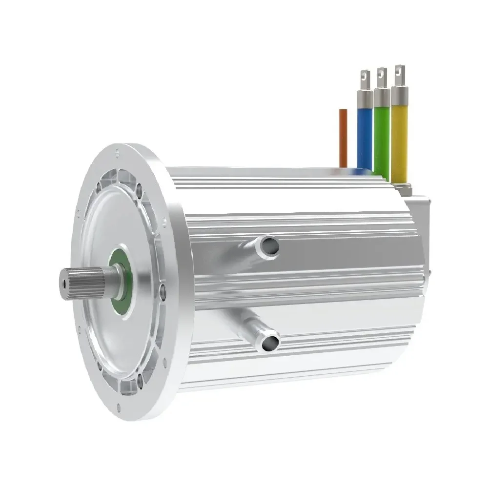 Torque 130N.M 40KW Automobile Middle High Speed Gear Motor Brushless Dc Motors