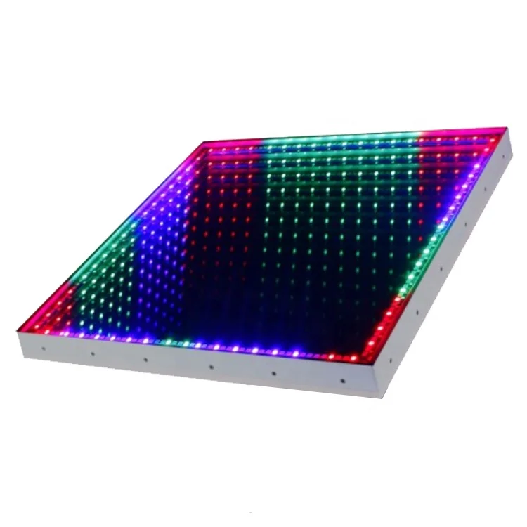  3D Туннель времени цветной RGB светодиодный сценический светильник меняющий цвет портативные светодиодные панели танцпола для