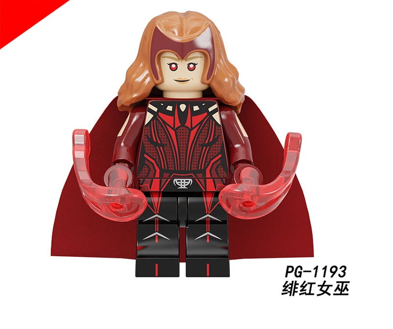 Хит продаж игрушечный конструктор Marvel мини-фигурка видение звезда лорд капитан Великобритания Игрушечная модель