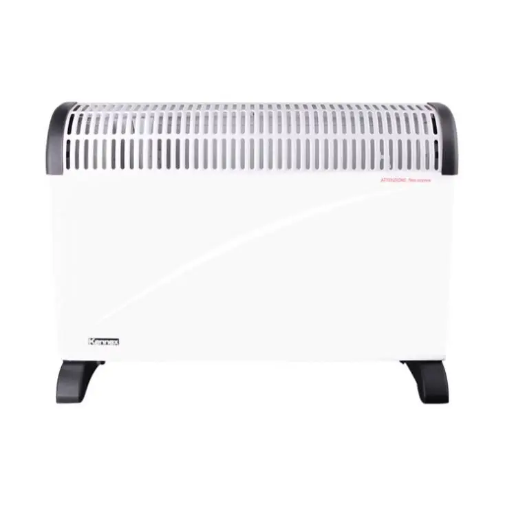 2000W Adjustable Thermostat Wall Mounted Convector Heater With 24h Timer and Turbo Fan