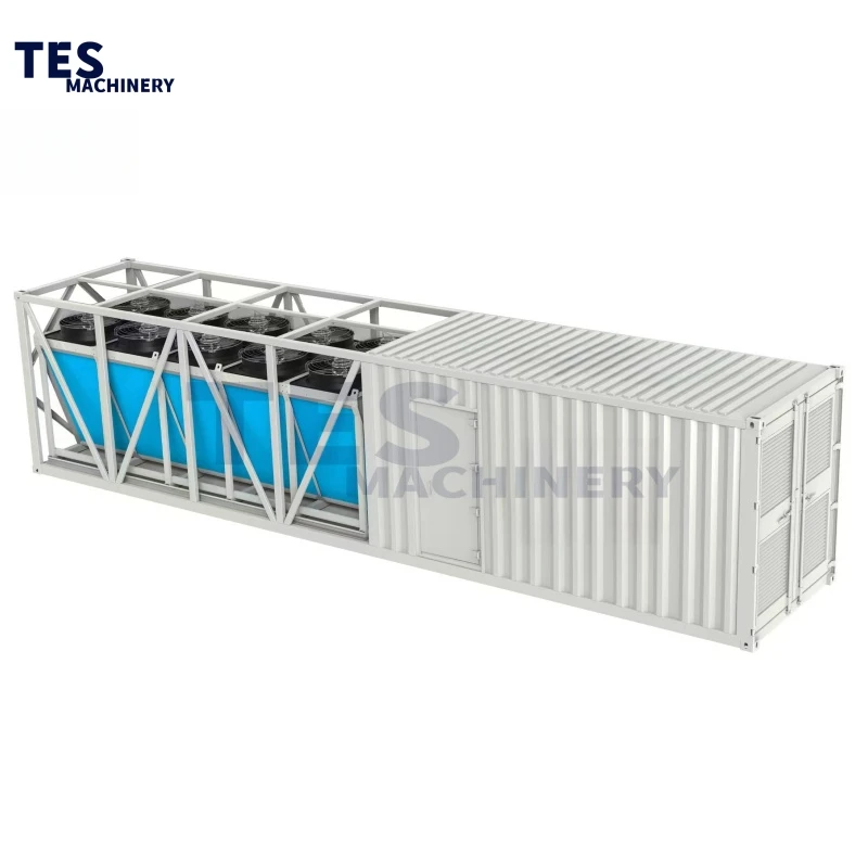 S21Hyd 335T 240 slots Mobile integrated data center cabinet container room water-cooled container server heat dissipation