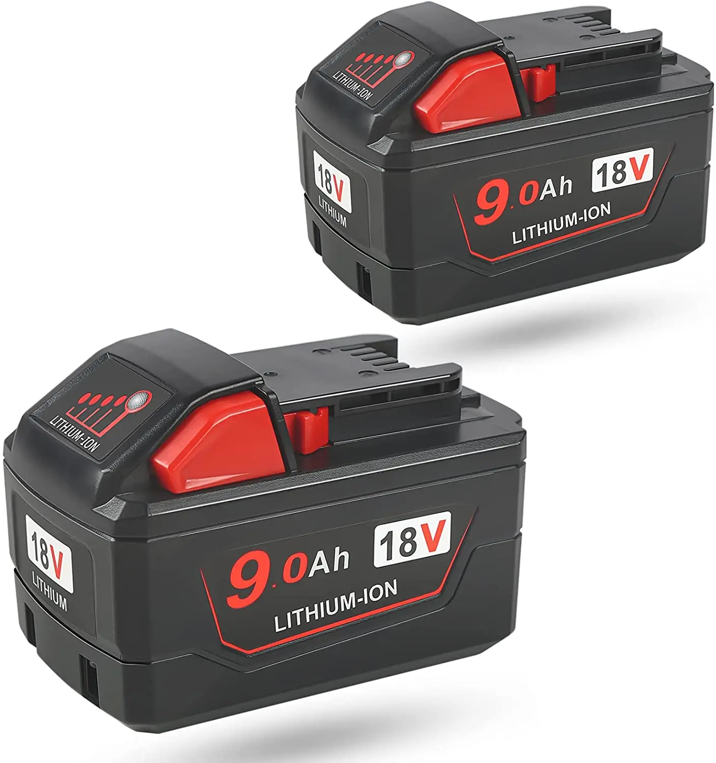 Replacement Power Tool 18V 9.0Ah Lithium ion Battery Pack For Milwaukees Electric Cordless Drill Combo Kit N18 B9 48-11-1890