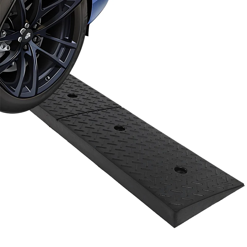 100cm Long 6cm High Rubber bump Car Kerb Ramp Curb Ramps