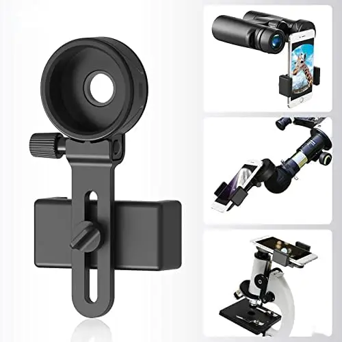 Suncore Telescope Phone Adapter-Universal Smart Phone Holder Mount-Cell Phone Clip Bracket