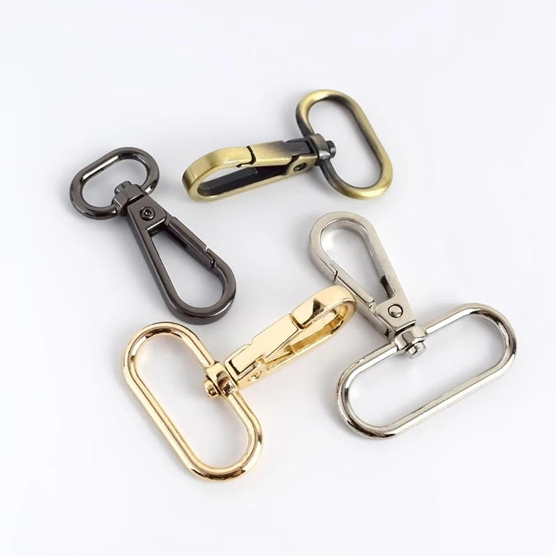 Deepeel F4-1 16/20/25/32/38/50mm Dog Collar Rotating Clasp Bag Hardware Accessories Keychain Snap Buckles Swivel hook Hook