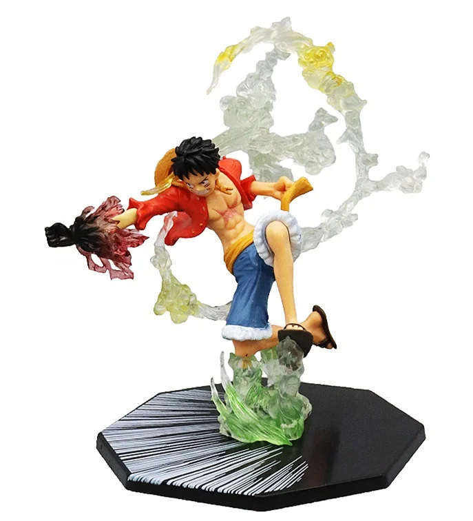 Фигурка Аниме ONE PIECE Monkey D Luffy Gear 2 Red Rock мультяшная модель игрушка фигурка из