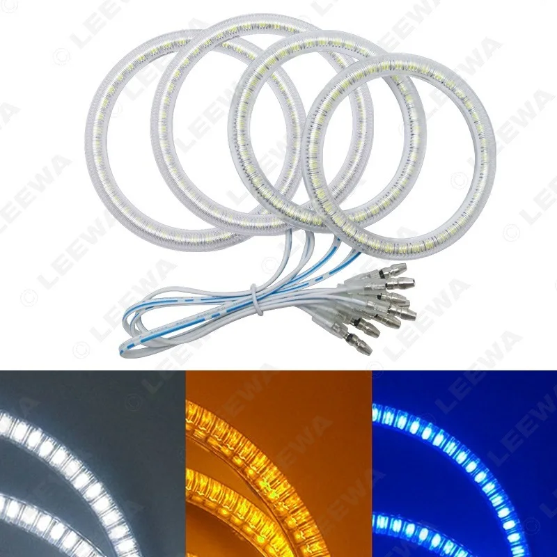 Auto Lighting Systems SMD angel eye aperture with cover for LADA Vaz 2109 modified headlampOthers Car Light Accessories