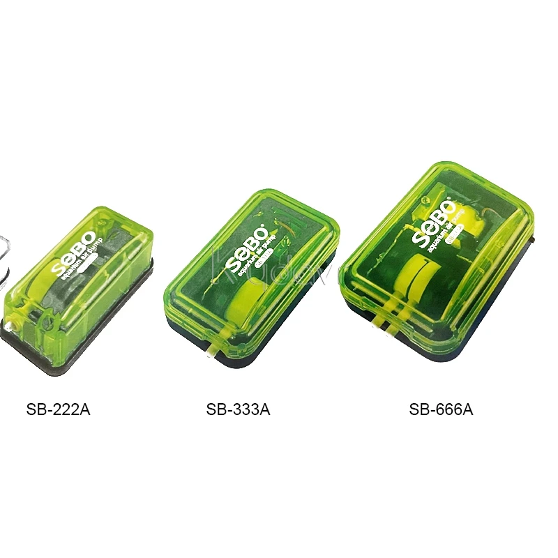 SOBO 222/222A/333A/666A воздушный насос 3 Вт/5 Вт аквариумный кислородный для аквариума очень тихий