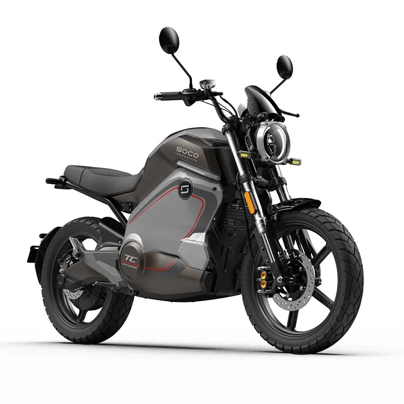 Super Soco TC2021 Electric Moped Electric Motorcycles Electric Motorbikes With Lithium Battery 60V 32AH 2500W  Motor Power