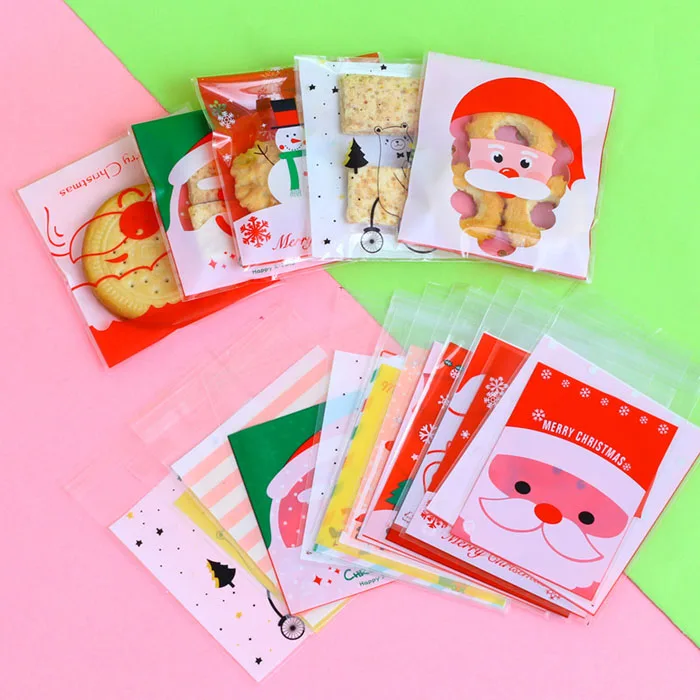 
Custom Polybag Plastic Packing Bags Cookie Package Bag Edible Packaging bag 