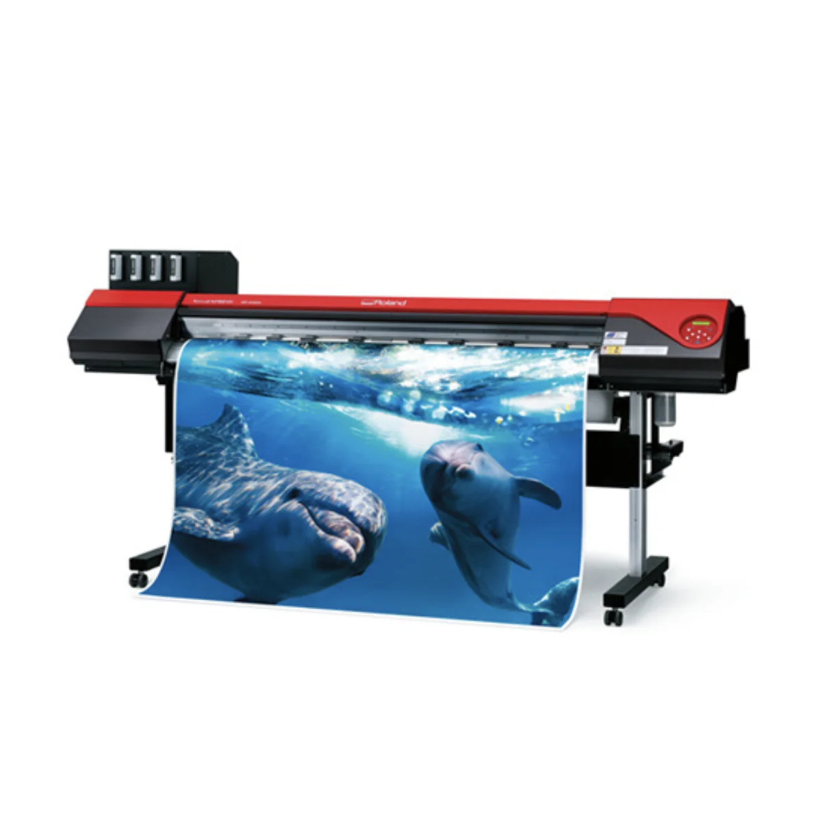 Оригинальный использованный принтер Roland RF640A с эко-растворителем новой печатающей головкой Dx7