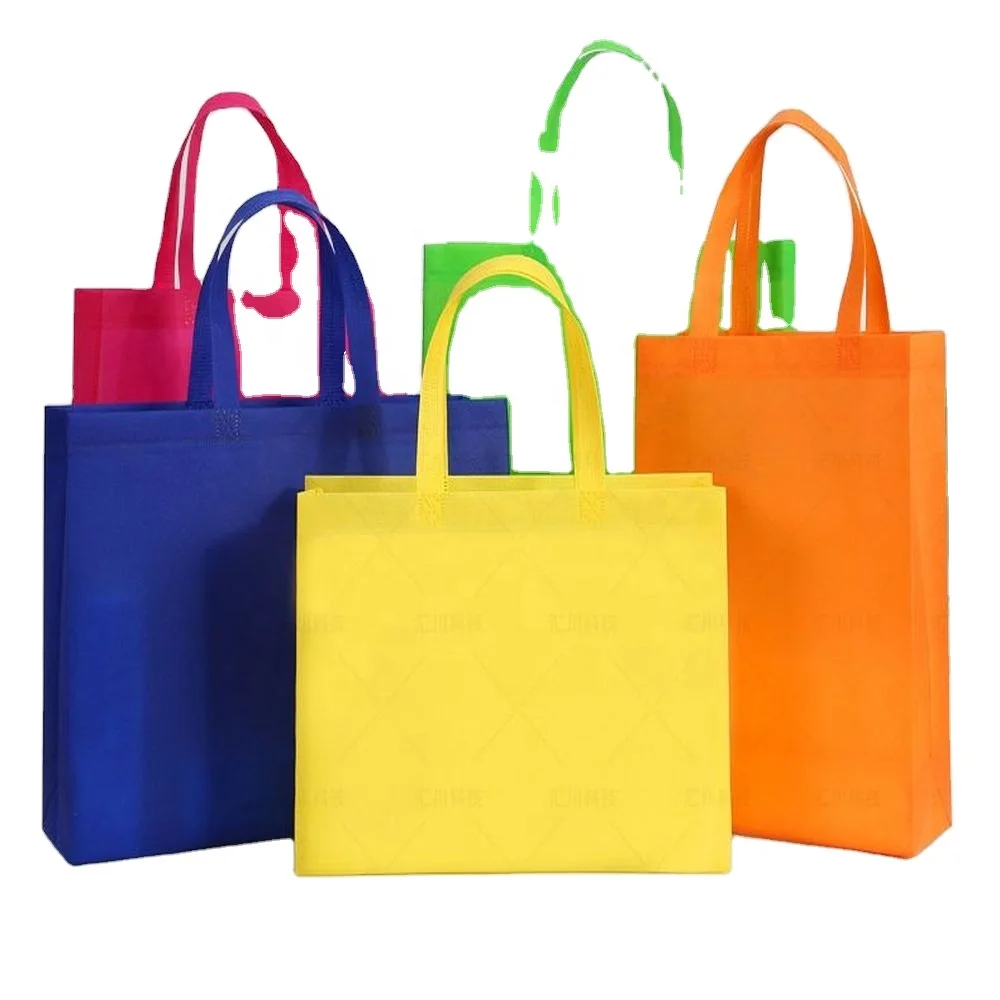 Dynamics nonwoven recycle bag mini machine,custom reusable pp nonwoven eco bag with print