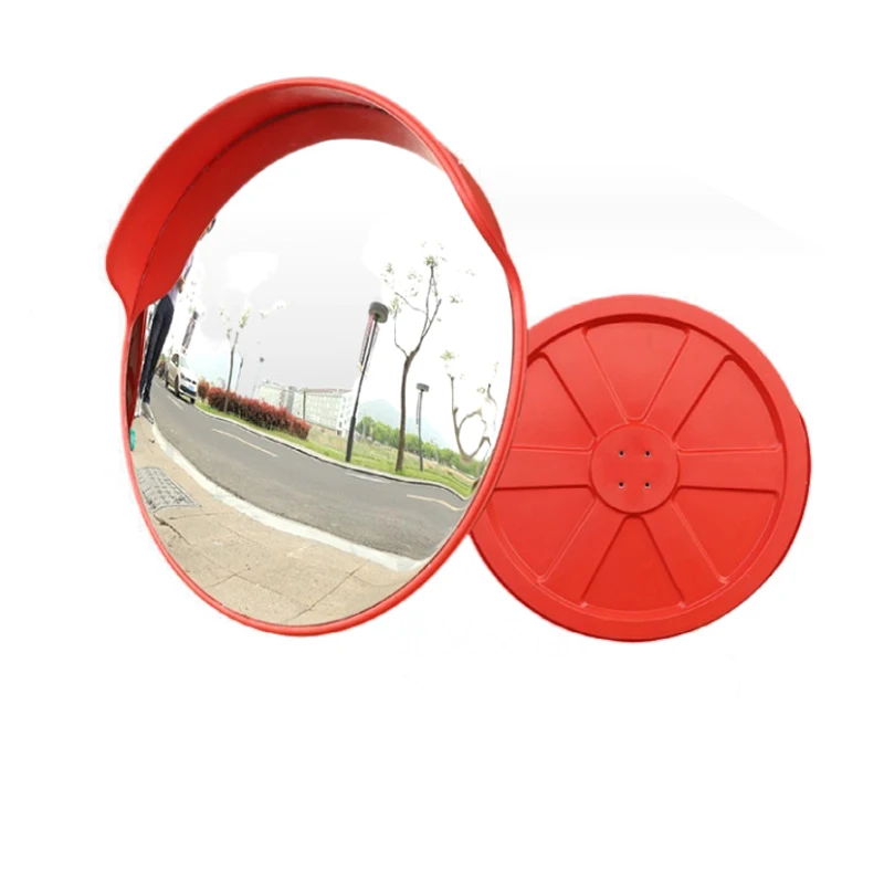 Indoor/Outdoor round Plastic Convex Mirror for Road Safety Circle Traffic Mirror Made of PC Material
