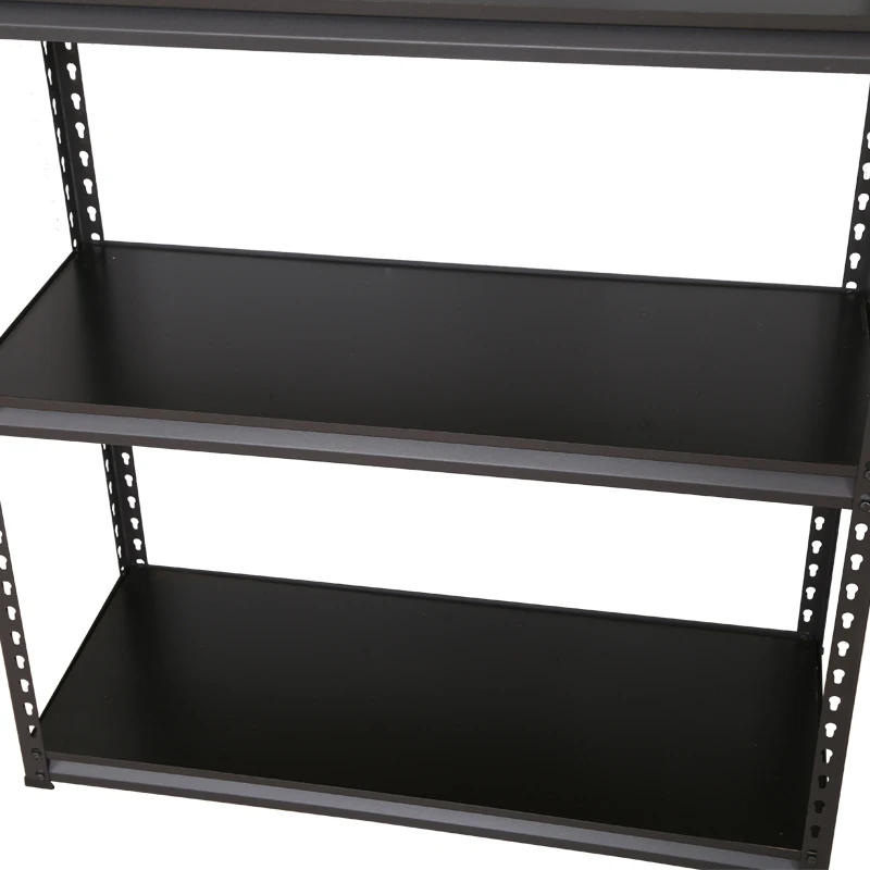 Corner Racking Garage Shelving 90cm Storage Units Heavy Duty Metal Shelves Laminated mdf board shelves