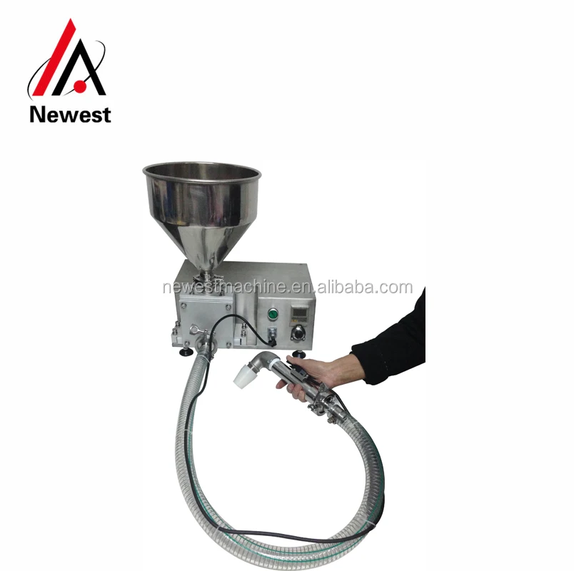 Manual Double Nozzle Cake decorating machine/Sandwich Biscuit filling machine/Jam Donut Filling Injector Machine