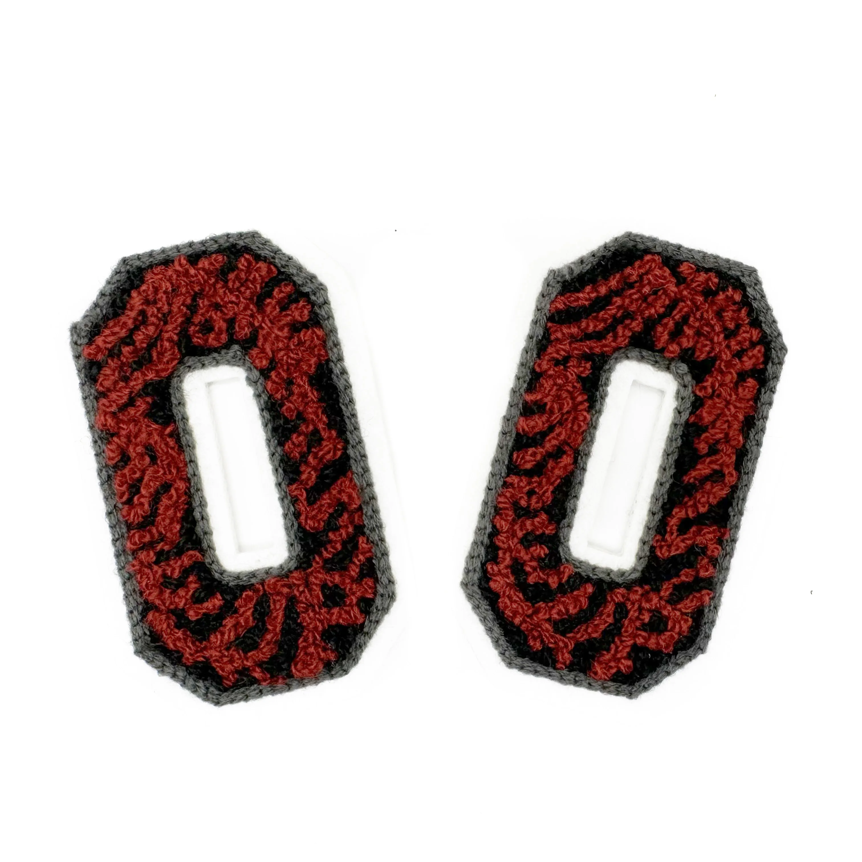 Embroidery Custom Chenille Patch Iron On Laser Cut Patches Chenille Letter Patches for Clothing Chenille Letters
